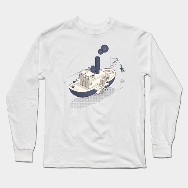 steamboat willie Long Sleeve T-Shirt by anilyanik